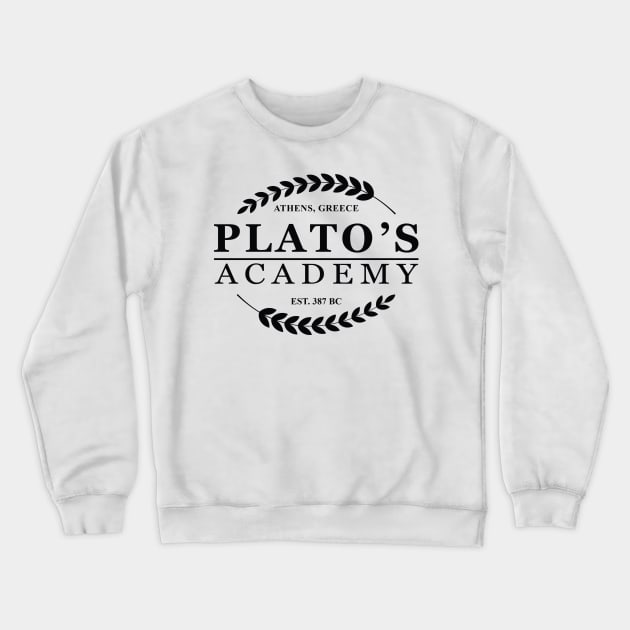 Plato's Accademy Crewneck Sweatshirt by Studio.Z